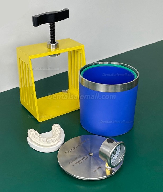 Dental Hydraulic Pressure Pot Pressure Polymerizer Dental Lab Materials Curing Machine